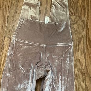 lululemon velvet leggings